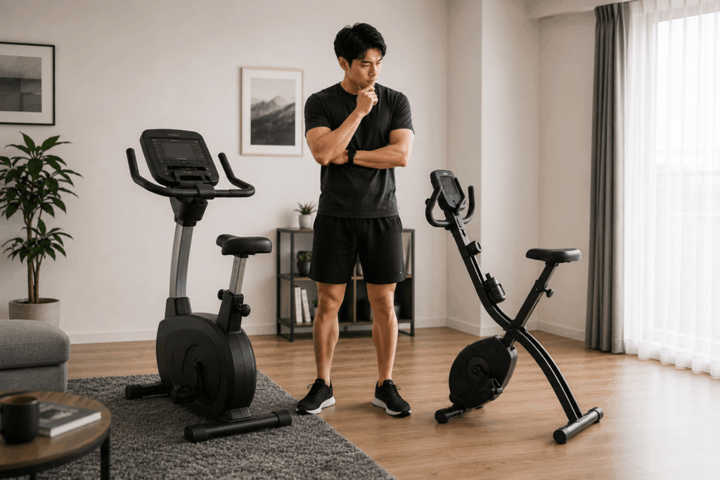 トレーナー トレーニングバイク エアロバイク 背もたれ付き 効果 背もたれ付き エアロバイク 145cm対応 初心者用 ダイエット クロストレーナー フィットネスバイク ROOMFIT ROOMBIKE FIT ルーム バイク フィット ルームフィット Xcountry Yahoo 店 - 通販 - Yahoo ショッピング