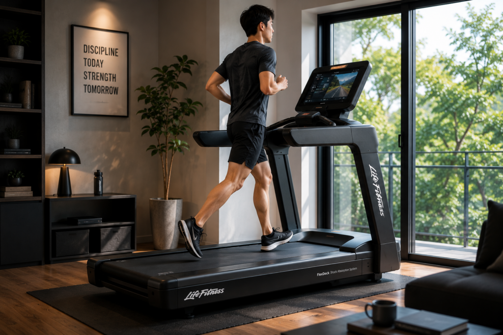 LifeFitnessのルームランナーラインナップ